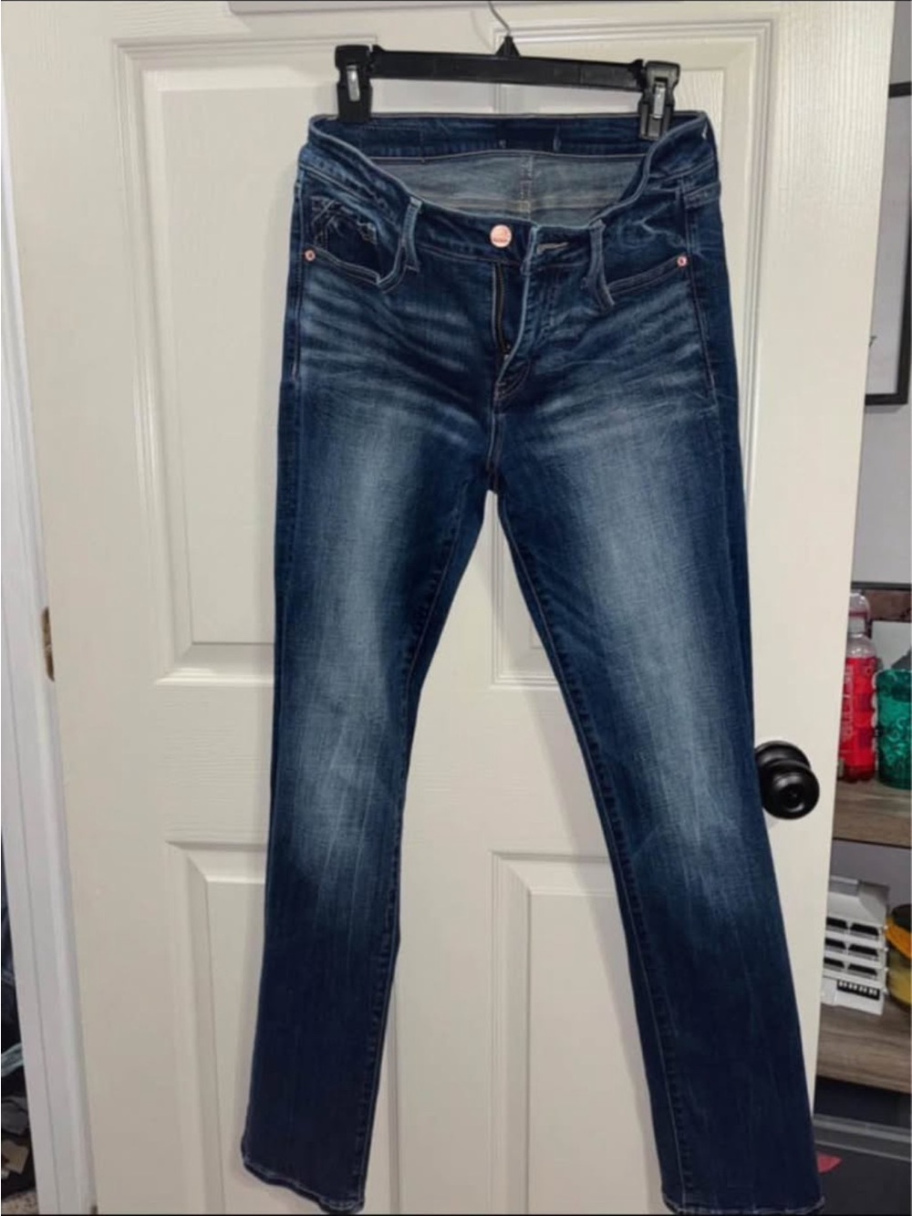 Buckle Black Jeans Dark Blue